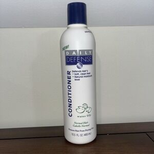 Vintage Clairol DAILY DEFENSE Water Lily Conditioner 13.5 oz HTF RARE